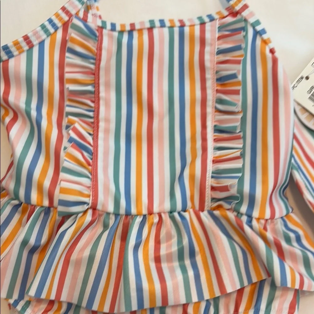 First Impressions Multicolor Striped Swimwear 24 months